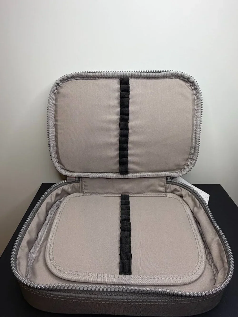 NWT Kipling 100 Pens Case Pencil Pouch Makeup Bag w/Grey Monkey